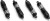 Sc Assembled Shock Set Frontrear - Mv151525 - Maverick Rc