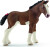Schleich 13810 - Clydesdale Føl Hest - Farm World