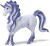 Schleich Cosmos Unicorn Stallion 70858