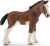 Schleich 13810 - Clydesdale Føl Hest - Farm World
