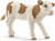 Schleich 13802 - Fleckvieh-Kalv Ko - Farm World