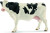Schleich 13797 - Sortbroget Ko - Farm World