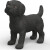 Schleich 14922 - Sort Labrador Retriever Hvalp - Farm World