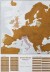 Scratch Europe Travel Map
