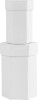 Sekskantede Æsker - H 7 9 Cm - Str 4 5 6 Cm - Hvid - 2 Stk