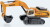 Siku - Liebherr Hydraulisk Gravemaskine Legetøj - 1 87 - 1874