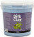 Silk Clay - Neon Blå -Modellervoks I Spand - 650 G