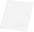 Silkepapir 5 Ark 50 X 70 Cm - 18 G - Hvid - Haza