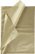 Silkepapir - 50X70 Cm - 14 G - Guld - 6 Ark