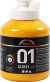 A-Color - Skole Akrylmaling - Blank - Gul - 500 Ml