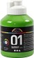 A-Color - Skole Akrylmaling - Blank - Lys Grøn - 500 Ml