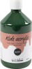 A-Color - Skole Akrylmaling - Blank - Mørk Grøn - 500 Ml