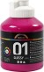 A-Color - Skole Akrylmaling - Blank - Pink - 500 Ml