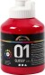 A-Color - Skole Akrylmaling - Blank - Primær Rød - 500 Ml