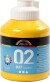 A-Color - Skole Akrylmaling - Mat - Gul - 500 Ml