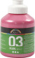 A-Color - Skole Akrylmaling - Metallic - Lyserød - 500 Ml