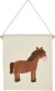 Smallstuff - Vægtæppe Til Børn - Hest - 37X33 Cm