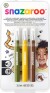 Snazaroo - Ansigtsmaling Sæt Med 3 Stk - Grøn Gul Og Brun