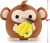 Snackles Bamse - Dole Banan Monkey Riko - Series 2 - 40 Cm