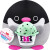 Snackles Bamse - Baskin Robbins Pingvin Penelope - 20 Cm
