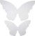 Sommerfuglevinger - Str 16X9 5 Cm - 20 Stk