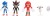 Sonic 3 Movie - 25 Figure Multi-Pack Wave 1 424084