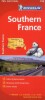 Michelin Kort - Southern France - English Book