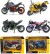 Speedcar Msz Licensmotorcykel 1 12