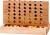 Spil 4 På Stribe Træ 155X85 X100 Mm