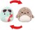 Squishmallows Bamse - Flip A Mallows - Perry Og Azi - 13 Cm