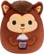 Squishmallows - Halloween Wade Varulv Bamse - 19 Cm