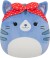 Squishmallows - 19 Cm Love - Carizma The Blue Tappy Cat