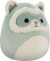 Squishmallows Bamse - Hemkey The Ferret - 19 Cm