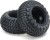 St Block Front Bubble Tires Soft2Pcs - 54953 - Tamiya