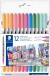 Staedtler - Twin Marker Fibre-Tip Tusser - Flere Farver - 12 Stk
