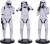 Star Wars Stormtrooper Figurer - 3 Stk