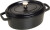 Staub - Cocotte Oval - Sort - 27 Cm 3 25 L