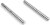 Steering Post 3X32Mm 2Pcs - 540139 - Blackzon
