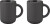 Stelton - Theo Krus Med Hank - Sort - 350 Ml - 2 Stk