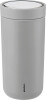 Stelton - To Go Click Termokop - Lysegrå - 400 Ml