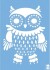 Marabu - Art Stencil - Skabelon - Ugle