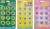 Stickers 3D Med Glitter 12 Stk Assorterede