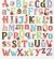 Stickers - Alfabet - Ark 15X16 5 Cm - 1 Ark
