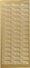 Klistermærker - Menu - Guld