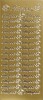 Klistermærker - Tillykke - Guld
