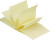 Sticky Note - Z-Foldet - Pastelgul - 76X76 Mm - 1 Stk