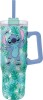 Stitch - Aloha Xl Termokop Med Sugerør Til Børn - 940 Ml