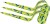 Sunflex Grønne Dykkerbolde - 3 Stk
