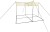 Sunflex - X-Net Til 4-Mands Volleyball - 3 X 3 Meter