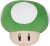 Super Mario Bamse - Champignon 1Up - 16 Cm